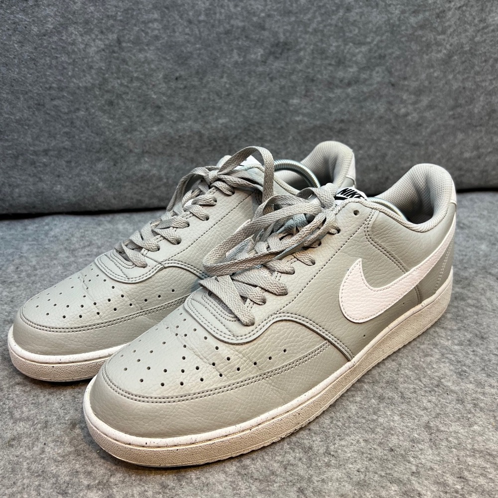 Nike Court Vision Low Sneakers Casual Comfort Classic Style Gray Mens 11.5‎